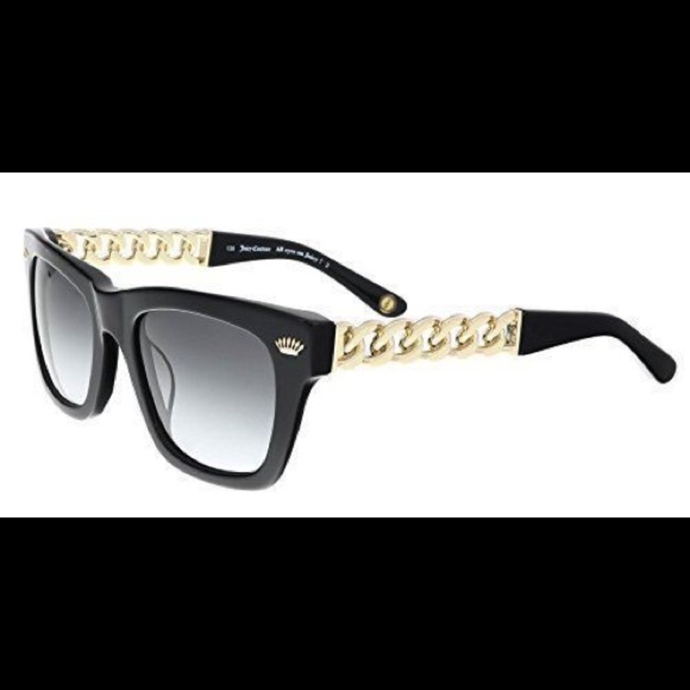 JUICY COUTURE Black Sunglasses. NEW/NEVER WORN